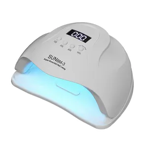 Sıcak satış güneş BM-3 36 adet leds 120W Nail Salon kür sanat manikür makinesi Salon lehçe jel güneş kurutma için UV LED tırnak lambası çivi