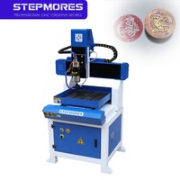 Mini-fraiseuse CNC Stepmores avec contrôleur DSP pour le métal, routeur CNC 4040 pour la fabrication de moules en laiton et en aluminium
