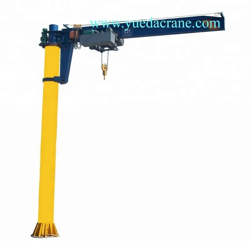 Hoge Kwaliteit 1 Ton 2 Ton 3 Ton 5 Ton 10 Ton Kolom Draagbare Werkplaats Vloer Cantilever Arm Fokkraan