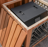 Baignoire spa de luxe moderne avec circulation indépendante de l'eau Fonction de bain froid et massage Trempage Forme ovale Utilisation extérieure de l'hôtel Villa