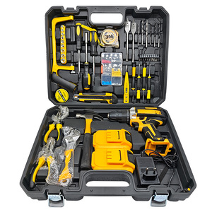 Rechargeable drill lithium drill hand drill multifunctional lithium drill screwdriver electric <b>tool</b> suit - Product Image 1