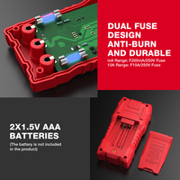 Testeur de type mini Habotest, outils électriques, multimètre numérique, affichage à 3 chiffres, plage 600V/10A, certifié CE, HT108L