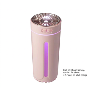 Humidificateur de voiture mini USB 300 ml en plastique portable avec lumière LED pour utilisation en véhicule - Product Image 5