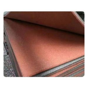 Baldosas de goma para exterior entrelazadas DIY para suelo de gimnasio, cubierta deportiva, área de juegos para patio trasero - Product Image 1