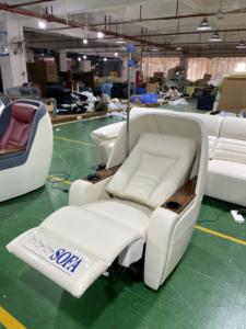 Роскошный VIP инфузионный стул, современное кресло из натуральной кожи для гостиничного госпиталя и домашнего офиса, мебель для театра и отдыха - Product Image 2