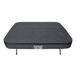 Couverture de piscine en tissu Oxford au design moderne, adaptée aux piscines extérieures et aux spas, personnalisable en forme et en couleur. - Product Image 3