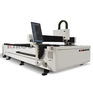 KIROC High Quality 6000W Open Type Fiber Laser Cutting Machine For Advertising Industry