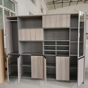 Thiết kế hiện đại thấp ngắn kệ sách bằng gỗ hiện đại giá đồ nội thất văn phòng giá rẻ Tủ hồ sơ Tủ Sách - Product Image 5