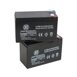 Eco Friendly Rechargeable 12volt Battery Deep Cycle Ups Battery 12v 7ah 8ah 9ah12ah Sealed Lead Acid Battery For Lighting