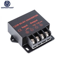 CE approuvé 120w 24v buck 12v 10a régulateur de tension cc de voiture 24vdc à 12vdc 10amp dc convertisseur abaisseur