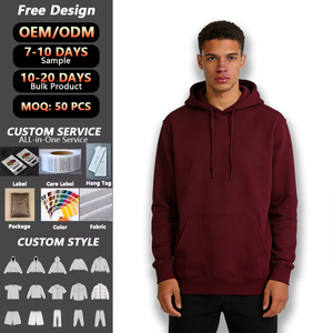 <span class=keywords><strong>Felpa</strong></span> con Cappuccio da <span class=keywords><strong>Uomo</strong></span> 300g Autunno-Inverno Ispessita in Pile Lunga in Poliestere/Cotone Trendy con Tasca Marchio <span class=keywords><strong>alla</strong></span> <span class=keywords><strong>Moda</strong></span> - Product Image 1