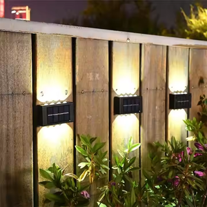 4LED-20LED up and Down Solar <b>Wall</b> <b>Light</b> Outdoor Decoration Garden Courtyard Home <b>Wall</b> <b>Light</b> Waterproof Luminous Outdoor - Product Image 3