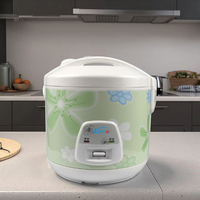 Cuisinière à riz électrique portable pour la maison, fonction de maintien au chaud automatique, revêtement antiadhésif, cuve intérieure de 3 L, multifonction