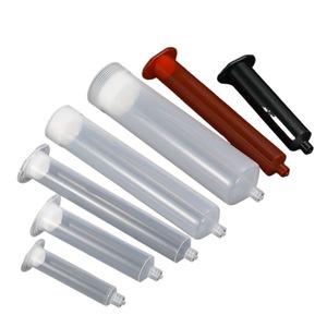 Tubes de distribution par seringue 30cc 55cc 100cc 300cc en plastique pour injection de colle et application d'adhésifs - Product Image 1