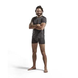 BLAKLADER - 479817349835XS Ropa interior Camiseta XLIGHT 100% Merino Gris oscuro/Amarillo-EAN 7330509545478 ROPA INTERIOR TÉRMICA - Product Image 3