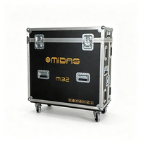 Étui à rabat M32 Flight Road pour console de mixage numérique Behringer Wing Étui de vol pour console de mixage numérique M32