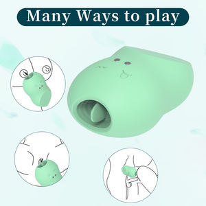 Vibromasseur de léchage de langue portable Jolly Space pour jouet sexuel en forme d'oeuf pour stimulation anale du mamelon clitoridien pour la bouche du sein <span class=keywords><strong>Anus</strong></span> - Product Image 4