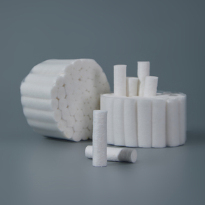 Rotoli di <span class=keywords><strong>Cotone</strong></span> Assorbente Monouso per Uso Dentale e Medico 10*38mm Alta Assorbenza Idrofilici Certificati CE 50 Rotoli/Confezione - Product Image 2