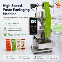 Machine industrielle automatique haute vitesse pour le scellage de pâtes, films et plastiques avec pompe anti-fuite pour l'emballage de sauces alimentaires, confitures, cosmétiques et lotions