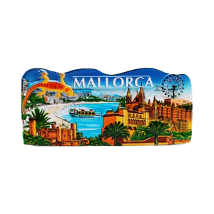 Magnete per Frigorifero Moderno a Forma di Rettangolo Medio della Mazzorbia, Souvenir Ecologico in Resina per Uso Quotidiano - Product Image 1