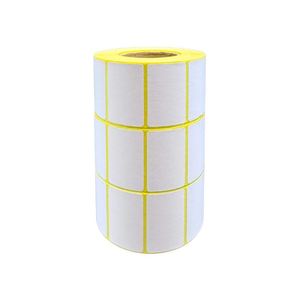 Muestras Gratis, Etiquetas Adhesivas Térmicas Impermeables, Papel para Etiquetas de Envío, 30*20mm/40*20mm/40*30mm, Marca Personalizada, 100% Pulpa de Madera - Product Image 1