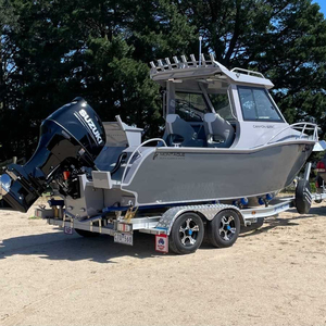 <span class=keywords><strong>Bateau</strong></span> de pêche familial en aluminium de 6,25 m (21 pieds) populaire sur le marché américain et canadien - Product Image 2