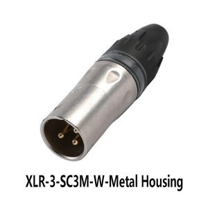 Cổng kết nối âm thanh micro XLR Series 3 chân DIN, đầu đực cái, vỏ nhựa kim loại mạ vàng, đạt chuẩn IP67, dòng điện định mức 10A - Product Image 6