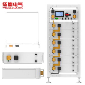Système de stockage d'énergie domestique hybride sur réseau Yangde Electric tout-en-un 40 kWh LiFePO4 monté sur rack 48 V RS485 - Product Image 1