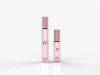Petit échantillon flacon de parfum rectangulaire carré de 10ml 15ml 20 ml flacon de parfum mini flacon vaporisateur de parfum rose