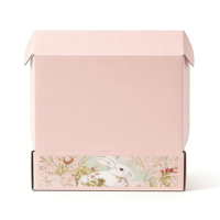 Boîtes d'expédition écologiques OEM, emballages cadeaux en carton ondulé personnalisés