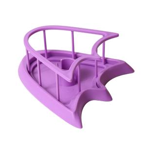 NOMOYPET Venta caliente púrpura de plástico <span class=keywords><strong>para</strong></span> mascotas tazón de fuente de agua por tortuga lagarto reptil - Product Image 1