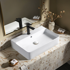 مصنع أدوات صحية حوض مستطيل حوض غسيل لافابو أحواض حمام سيراميك - Product Image 6