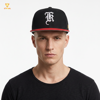Casquette Snapback Sportive Personnalisable avec Logo, Nouveau Style, Broderie 3D, 6 Panneaux, Motif Feuille Tropicale, Tissu Jersey, Extérieur, 100% Coton
