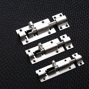 Xiongchuan Stainless Steel <b>Door</b> Bolt 1.2 Inch Anti Theft Security <b>Lock</b> <b>Hardware</b> For <b>Door</b> Window - Product Image 4