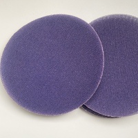 Disque abrasif en maille céramique violette de qualité industrielle, disque de coupe tranchant pour le meulage intensif