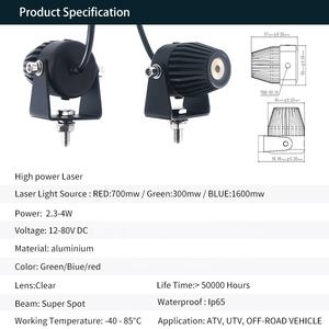 Luce led off-road lunga striscia led luci a frusta antenna asta bandiera 4x4 off-road led luce bar - Product Image 6