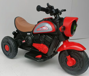 Motocicletta <span class=keywords><strong>Elettrica</strong></span> Ricaricabile 6V per Bambini, Giocattolo Cavalcabile con Sedile Grande, Tre Ruote, Materiale Plastico e Metallo, Età 2-4 Anni, LeaderWay - Product Image 3