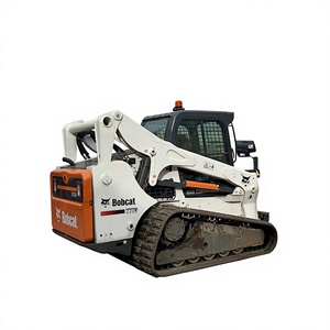 รถตักล้อยาง Skid Steel Loader รุ่น T770 แบบตีนตะขาบขนาดกะทัดรัด พร้อมชิ้นส่วนหลักของเครื่องยนต์ - Product Image 5