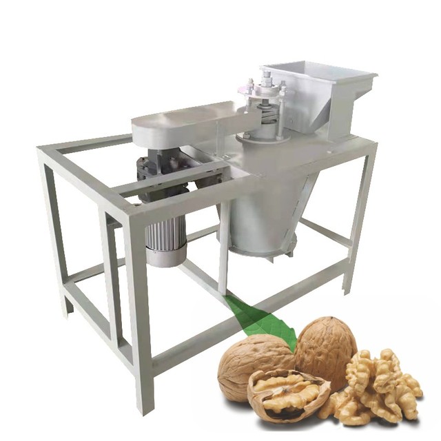 High Efficiency Macadamia Nuts Cracker Nut Shell Crusher Walnut Cracking Machine Nuts Shelling Machine