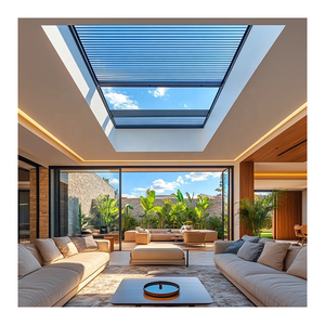 <span class=keywords><strong>Finestra</strong></span> a <span class=keywords><strong>Tetto</strong></span> in Alluminio a Doppio Vetro con Isolamento Termico Automatico Elettrico, Impermeabile ed Efficiente dal Punto di Vista Energetico, Design Moderno - Product Image 3