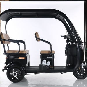 Triciclo Eléctrico Cerrado de 3 Ruedas para Adultos, Marca Q5, Fabricado en China, con Cubierta para Lluvia, Motor de 48V 600W, Velocidad Máxima de 50-70 km/h - Product Image 3