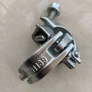 Connecteur croisé forgé, norme européenne, boucle galvanisée, connecteur d'échafaudage pour hôtels, capacité de charge de 250 kg, <span class=keywords><strong>5</strong></span> ans de garantie - Product Image 3