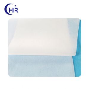 Tissu de masque facial médical non tissé 100% élastique noir et blanc respirant et imperméable style uni - Masque facial chirurgical - Product Image 4