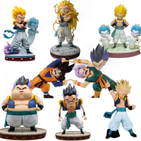 8 styles, figurines de collection Dragon DBZ Anime Super Saiyan Gotenks, modèle PVC, figurines d'anime, statues, 18-25 cm
