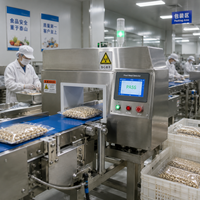 Détecteur de métaux intelligent multi-fréquences pour aliments, vêtements et jouets en plastique, haute sensibilité, personnalisable