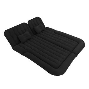 Matelas gonflable de voyage pour SUV moderne en PVC floqué, pliable, pour siège arrière, lit d'appoint extérieur double, type vague - Product Image 2