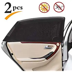 Nylon Mesh Car Sun Shade Anti-mosquito car sun block Amazon's popular side window sunshade4M