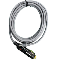 Câble d'alimentation 16 pieds (5 m) 12V 24V pour allume-cigare de voiture vers 5521 pour Starlink Mini, câble de charge 5,5 x 2,1 mm