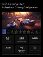 Projecteur XGI MI X50 Ultra Max 4K avec zoom optique, 7000 lumens, haute fréquence de rafraîchissement pour l'e-sport, Dolby Vision Cinema