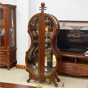 خزانة صلبة على الطراز الأوروبي والأمريكية عرض سيلو الإبداعي لزينة التخزين - Product Image 2